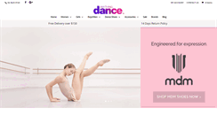 Desktop Screenshot of anythingdance.com.au